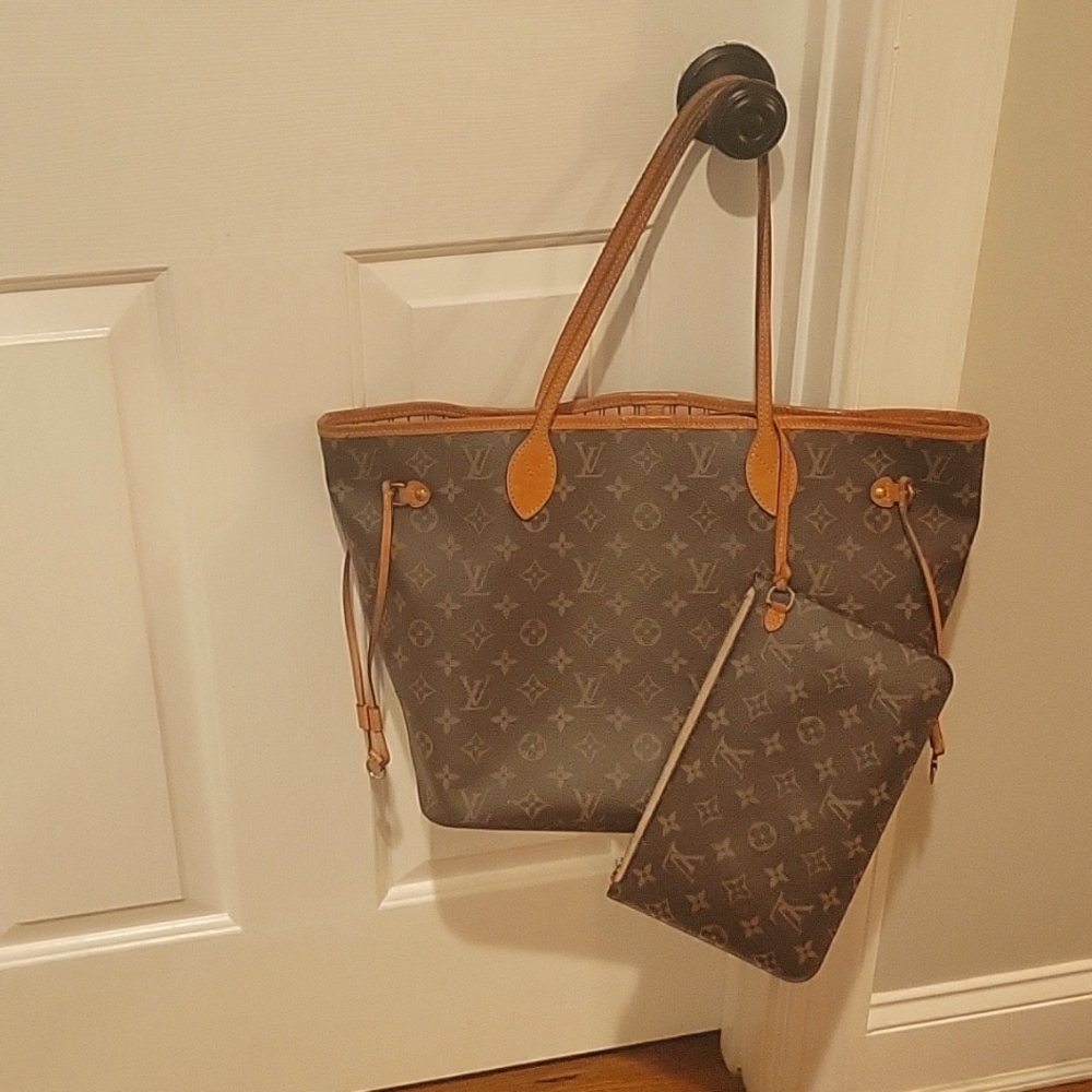 Never full MM monogram Tote Bag-Louis Vuitton.